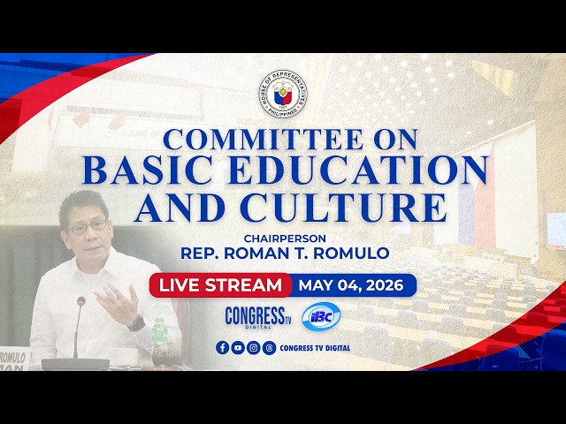 COMMITTEE ON BASIC EDUCATION AND CULTURE | MAY 4, 2026