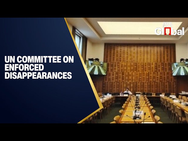 LIVE: 583rd Meeting of UN Committee on Enforced Disappearances | 31st Session