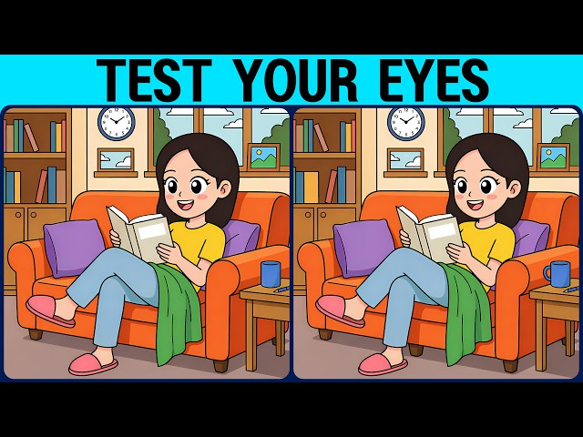 [Spot the Difference Brain Training] Use your sharp eyes and smart brain to solve this puzzle!