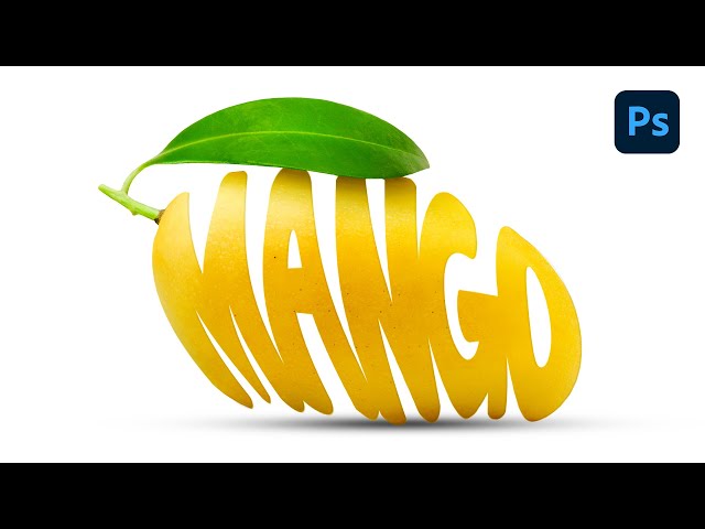 Photo Manipulation - TYPOGRAPHY - Photoshop Tutorial (Mango)