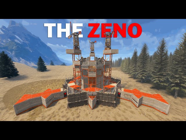 The Zeno- 2025 META Rust Solo/Duo Base Design - Bunkers - Shield Wall