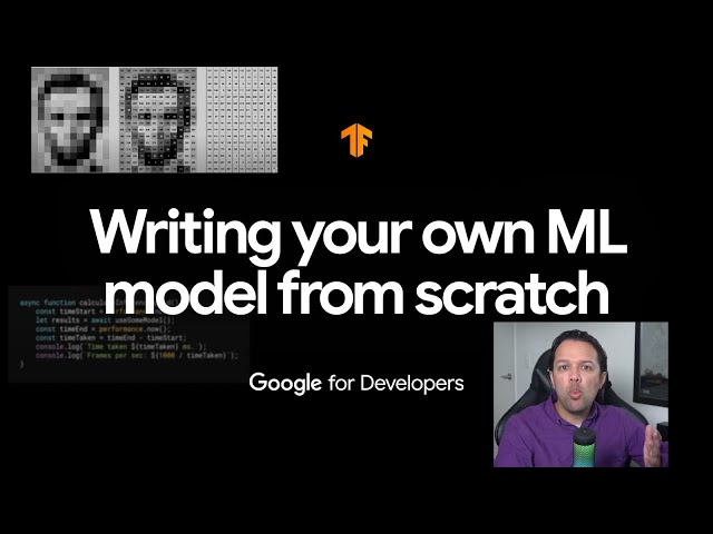 4.1: Rolling your own Web ML models from a blank canvas