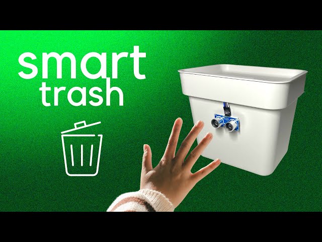 Arduino Trash Bin with Waste Level Detection