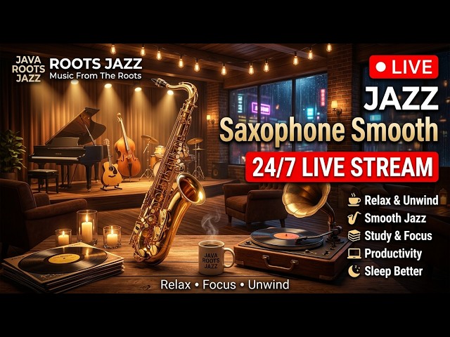 🎹 Piano Jazz Radio | Calm Instrumental Music for Studying