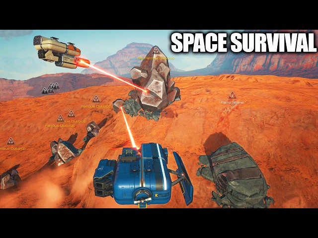 Day 1 in This New Space Survival Game. This is One to Keep an Eye on…