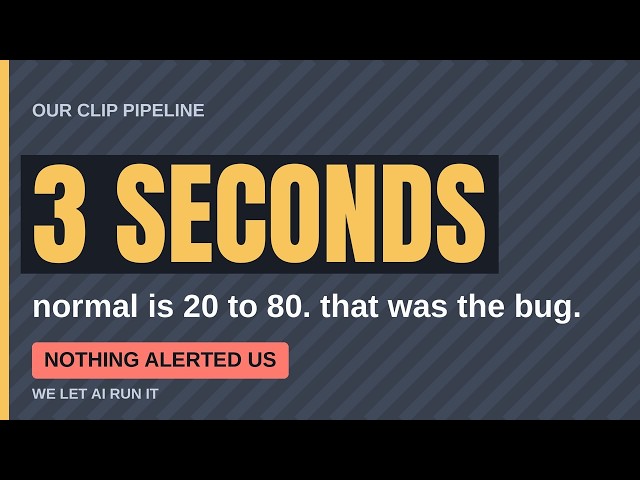 Our AI Pipeline Finished in 3 Seconds. That Was the Bug.