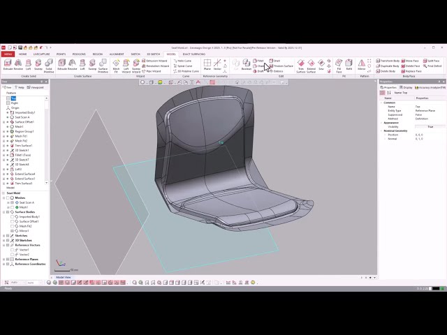Reverse Engineering a Chair | Geomagic Design X