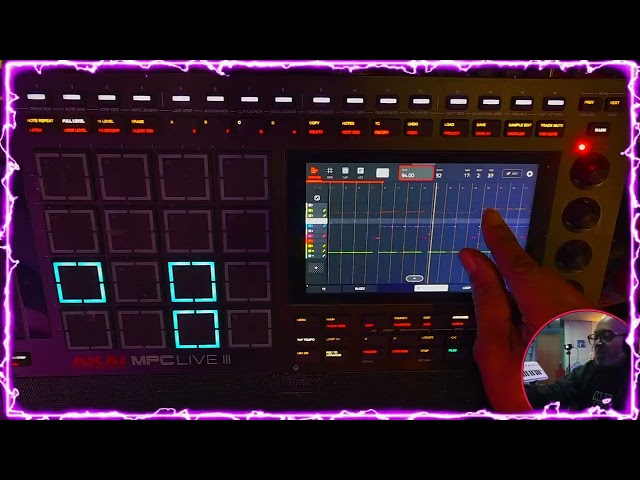 The Making Of My @kirkstate January Sample Challenge Track - MPC Live 3  #sampletypebeat