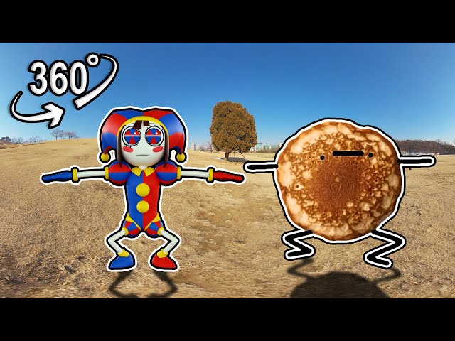 I'm a Pancake! (with Pomni) 🥞🎪 | VR 360°
