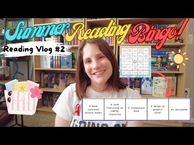 Can I Read 5 Books in 4 Days?? | Bingo Board Reading Challenge Vlog #2