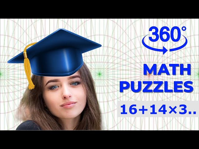 Math Quiz | Math Puzzles | 360°VR #16