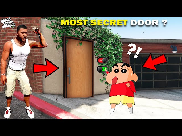 I FINALLY Opened The MOST SECRET DOOR In Franklin's House.. (GTA 5 Mods)