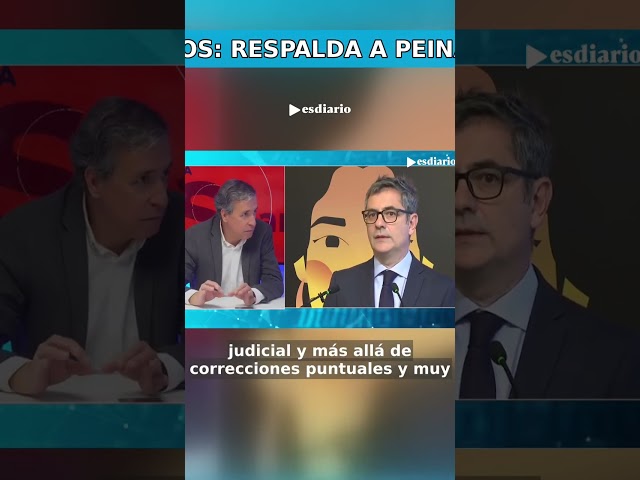 Judiciary Slap in the Face to Minister Bolaños: Backs Peinado and Rejects His Complaint