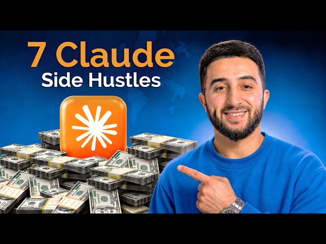 7 Claude AI Side Hustles That Can Make You $10K/Month