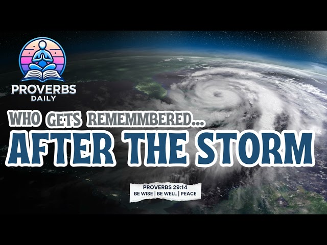 Who Gets Remembered After the Storm?