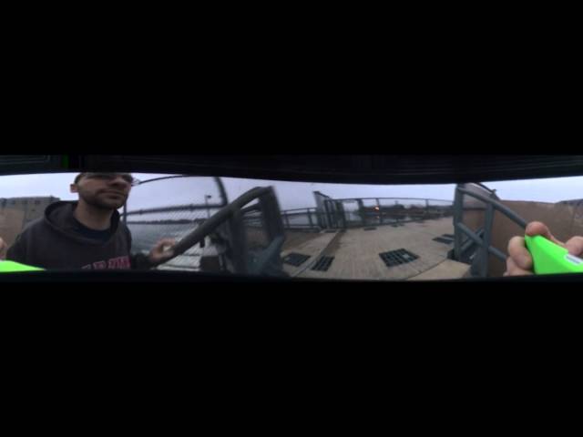 360 video iPhone upper dam Rock Falls illinois