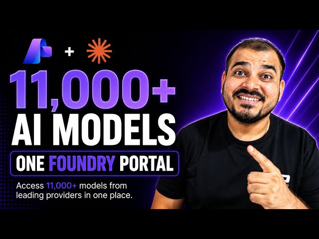 Building Ai agents With Microsoft Foundry- Build ,Govern AI Apps And Agents at Scale