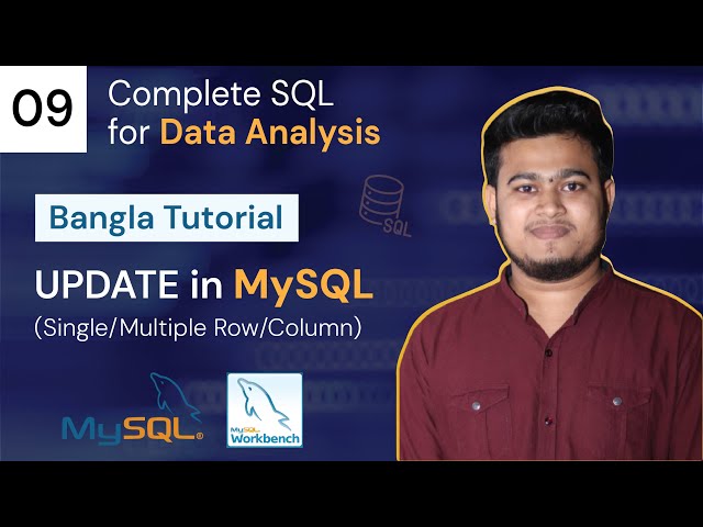 UPDATE Function in MySQL | SQL for Data Analysis | Bangla Tutorial