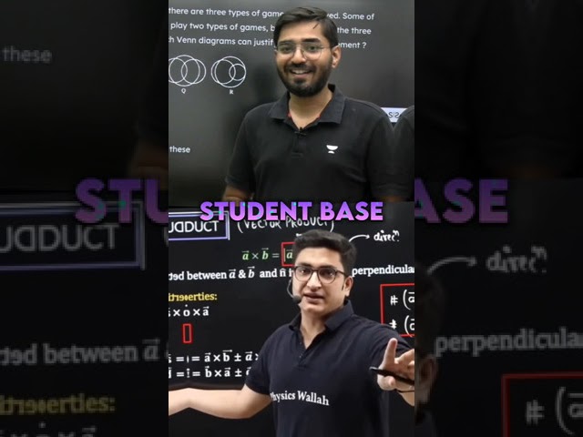 Sachin Sir vs Nishant Vora Sir | Maths Legends 🥵 | IIT Status #iit #iitjee #pw #shorts #viral