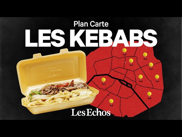Ce que la carte des kebabs révèle de Paris