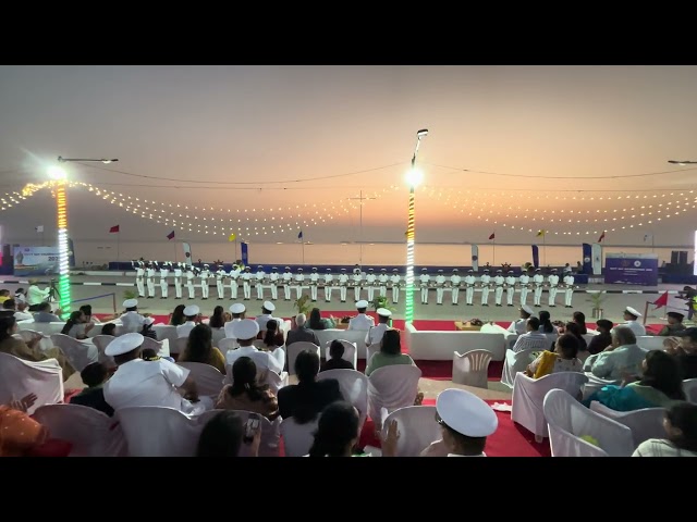 INDIAN NAVY CONTINUITY DRILL INS SARDAR PATEL PORBANDER GUJARAT NAVY DAY 2025