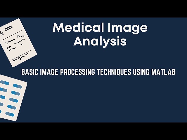 Basic Image Processing Techniques Using MATLAB