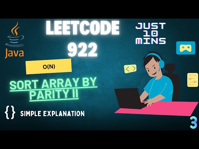 Java Solution | 922. Sort Array By Parity II | Two Pointer Easy O(n) | DSA Sheet by LearnYard
