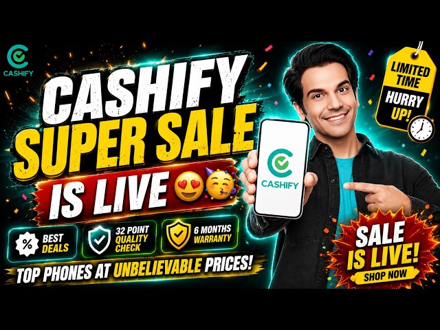 Cashify Super Sale is Live🎉🥳 #shortslive #live #smartphone