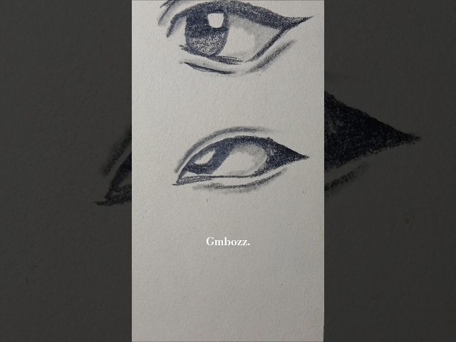 Drawing anime eye ✨️ #drawing #art #eyes #anime #tutorial #video #shorts #howtodraw