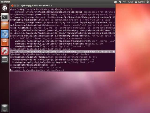 Installing the Scientific Python Stack on Linux