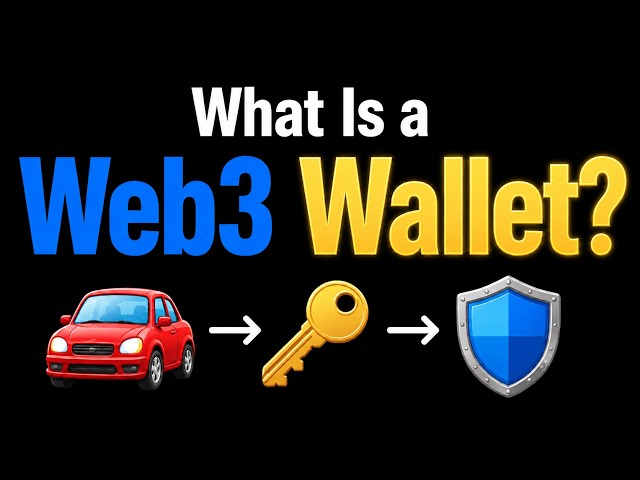 What Is a Web3 Wallet? Explained Simply 🔑
