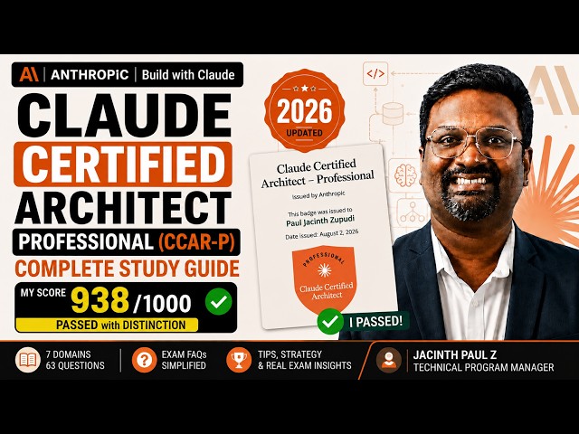 Claude Certified Architect Professional CCAR P Exam Prep | Complete Study Guide & Tutorial 2026