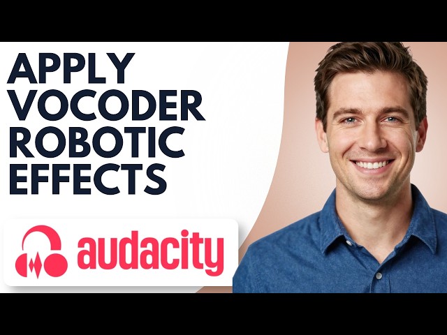 How to apply Vocoder Robotic Computer Voice Effect in Audacity (Easy Tutorial)
