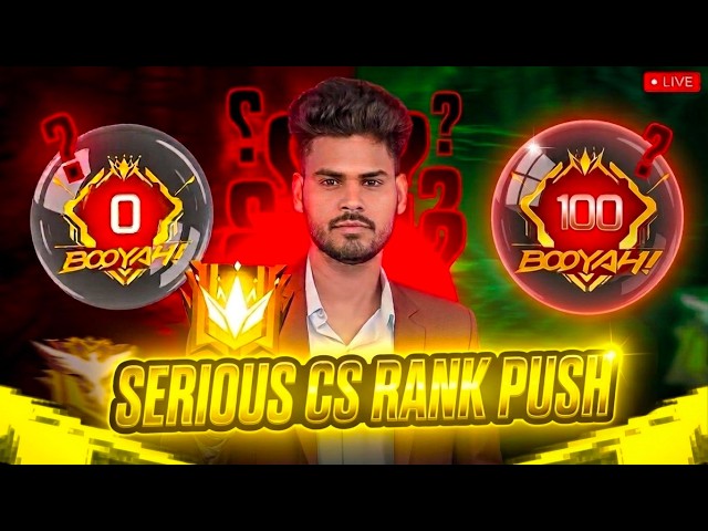 AAJ HOGA CSR PUSH TO REGION 999+⭐🚀GO FOR 500K🔥😎🖥️#classyff #nonstopgaming #freefirelive #rai