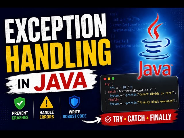 ExceptionHandling -- Java