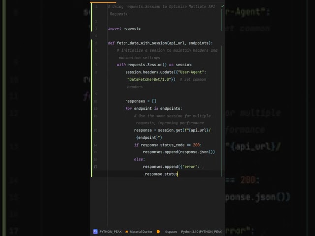 When to use requests.Session for faster API calls? Boost Your API #performance with Pythons