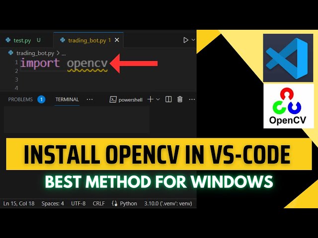 How to Install OpenCV in Visual Studio (2023)