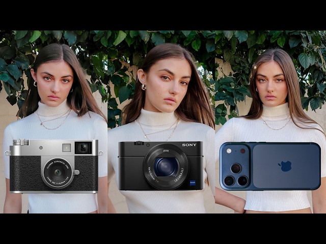 The BEST Every Day Camera: Fujifilm X-Half vs Sony RX100IV vs iPhone