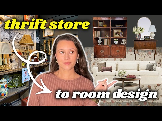 Designing An Entire Room Using What I Find at the Thrift Store