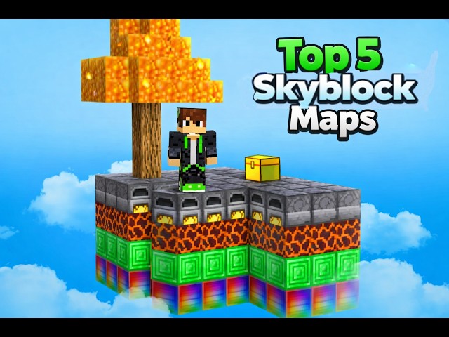 Top 5 SkyBlock Maps for Minecraft Java 2026 (Best Maps Ever)
