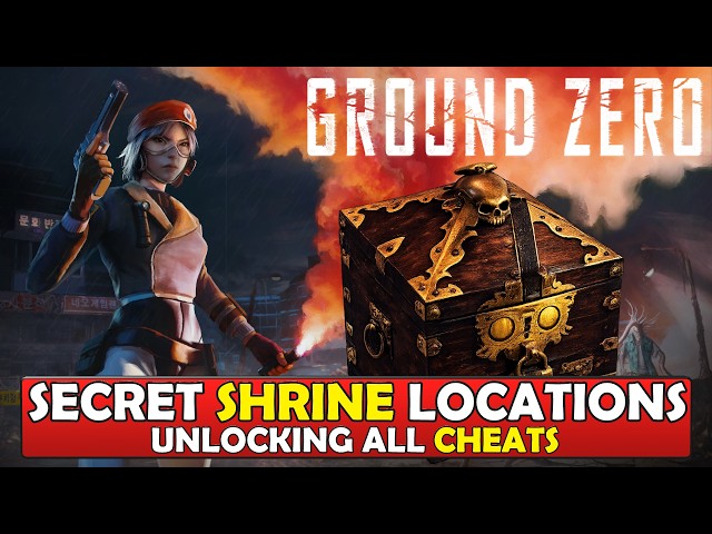 Ground Zero All Secret Shrine Locations - Unlocking All Cheats - Cosmic Explorer Trophy Guide