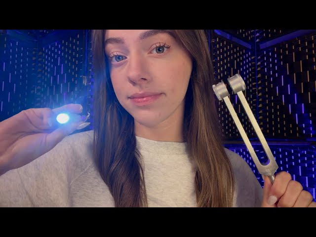 Night Nurse ASMR Exam 🩺 (light triggers, writing, whispers)
