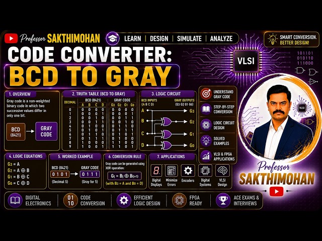 CODE CONVERTER - BCD to Gray