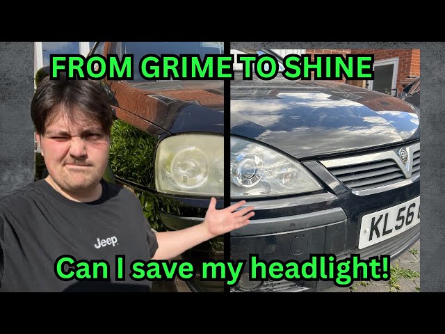 I MODIFIED my CHEAP Corsa's Gross headlight, Does it work??