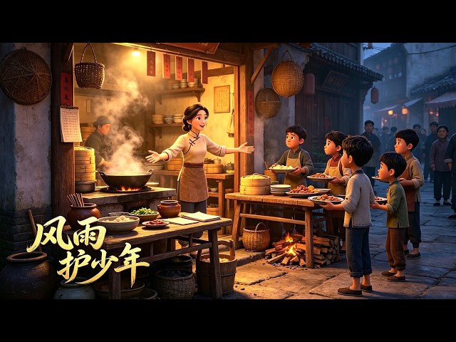 ❣️【新番上線】第1~4季《風雨護少​​年》背負非議壓力，開小吃鋪護佑少年們闖出嶄新生活