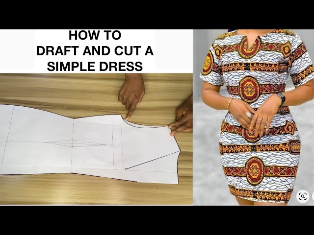How to Draft a Simple Fitted Dress