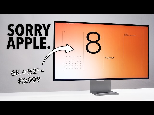 The 6K Monitor Apple Doesn't Want You To Find