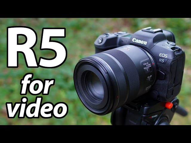Canon EOS R5 for VIDEO review: 1 YEAR test: 4k HQ, 4k 120, 8k, overheating