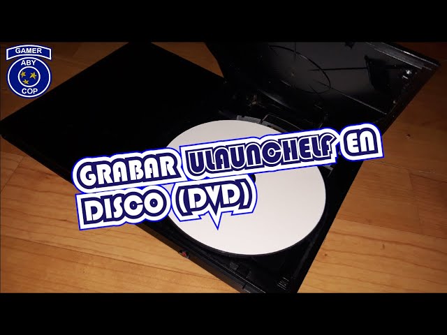 How to burn ULAUNCHELF to a PS2 CD | DVD 4.7GB | version 4.38