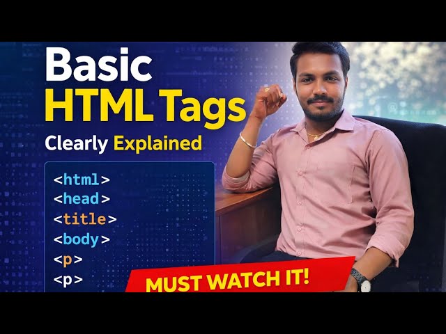 Basic HTML Tags|| Java || Magneq software 